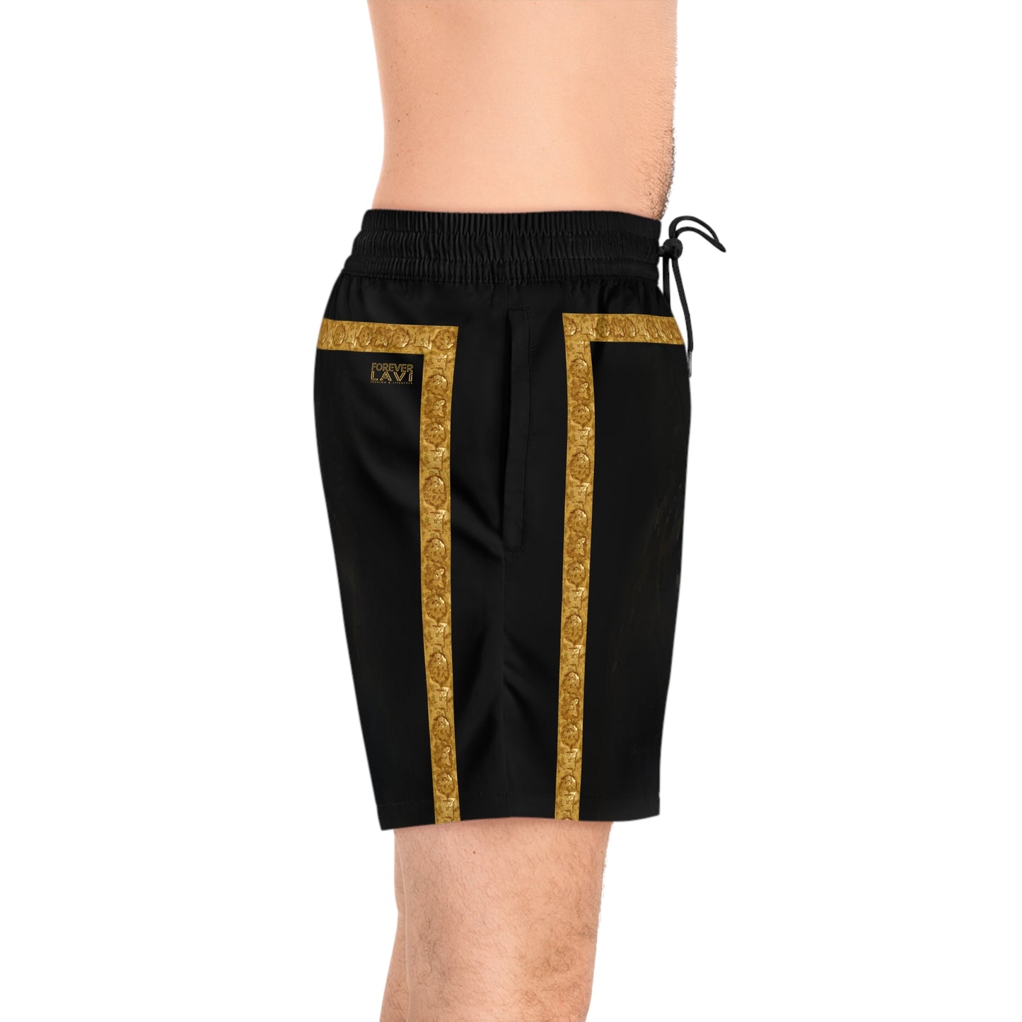 Le Lavi Jardin Jaguar Print Shorts