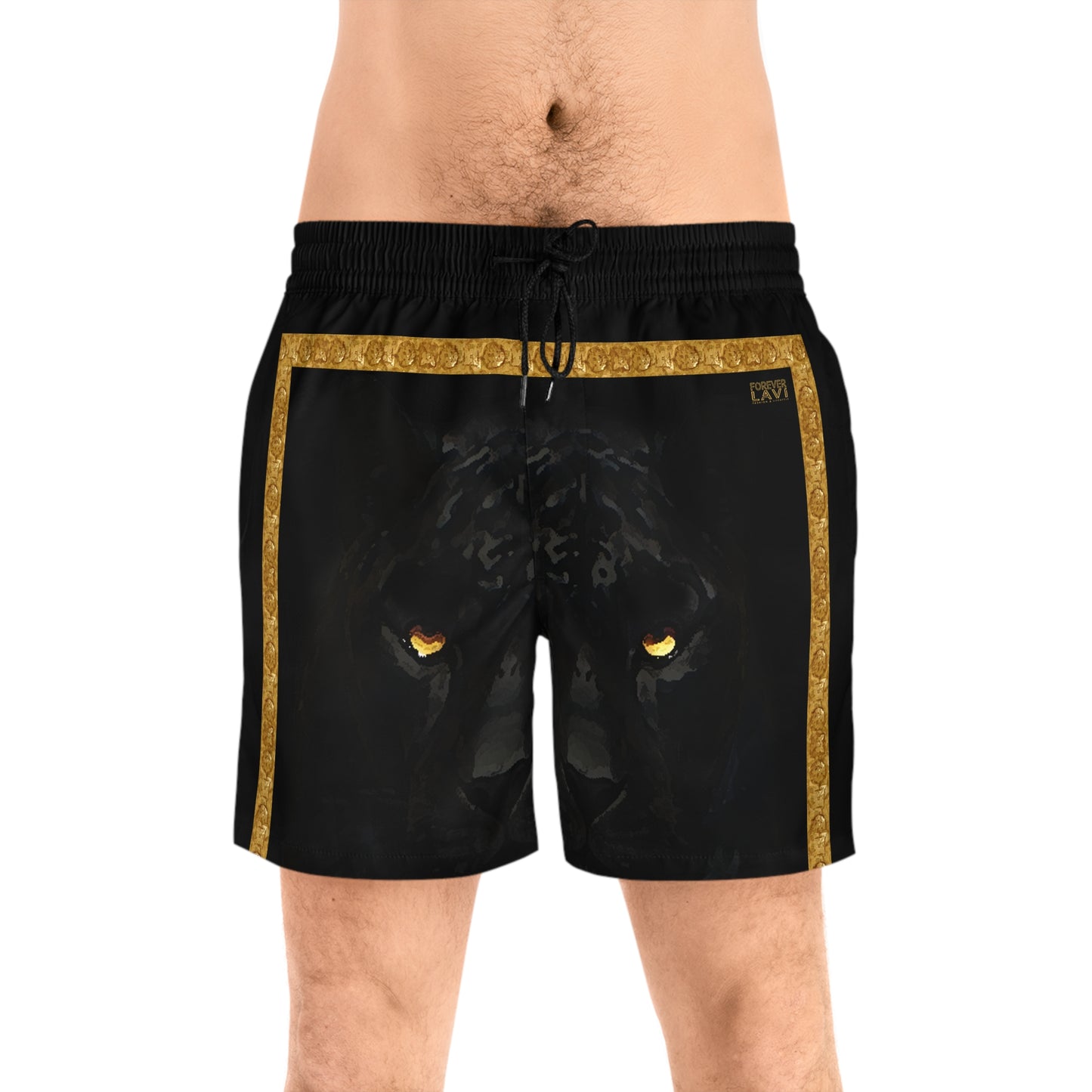 Le Lavi Jardin Jaguar Print Shorts