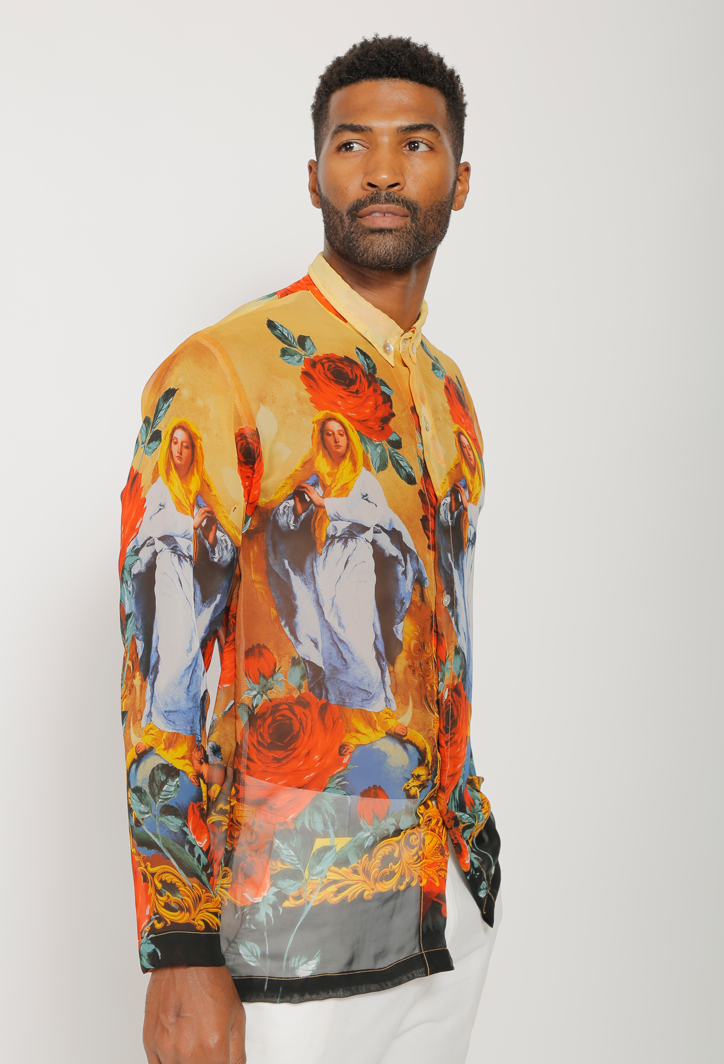 Rebirth Mesh Mens Dress Shirt
