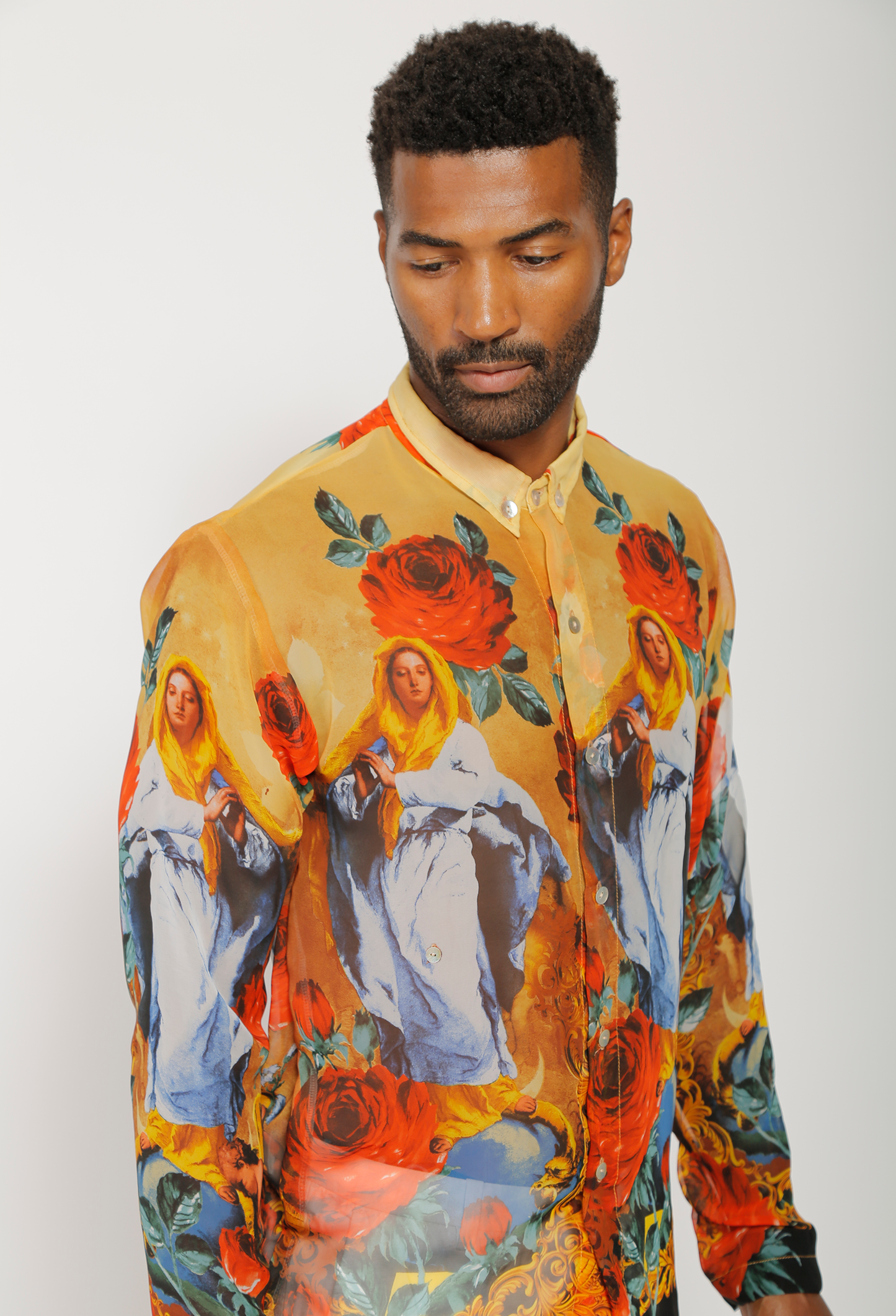 Rebirth Mesh Mens Dress Shirt